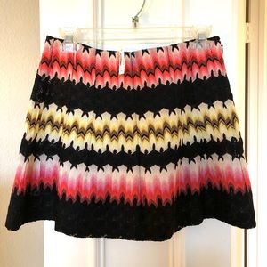 NWT Authentic Missoni multicolor mini skirt